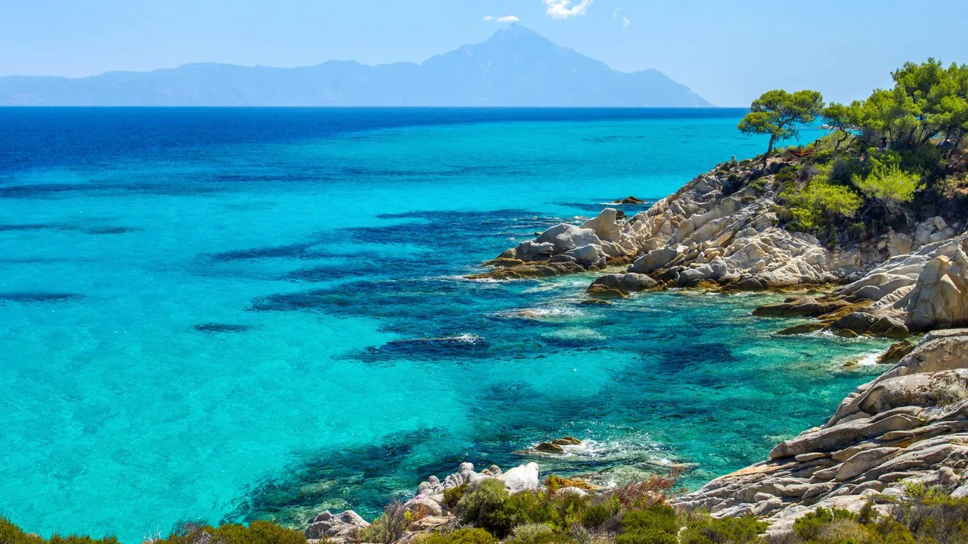 Karydi Beach Diaporos island Halkidiki